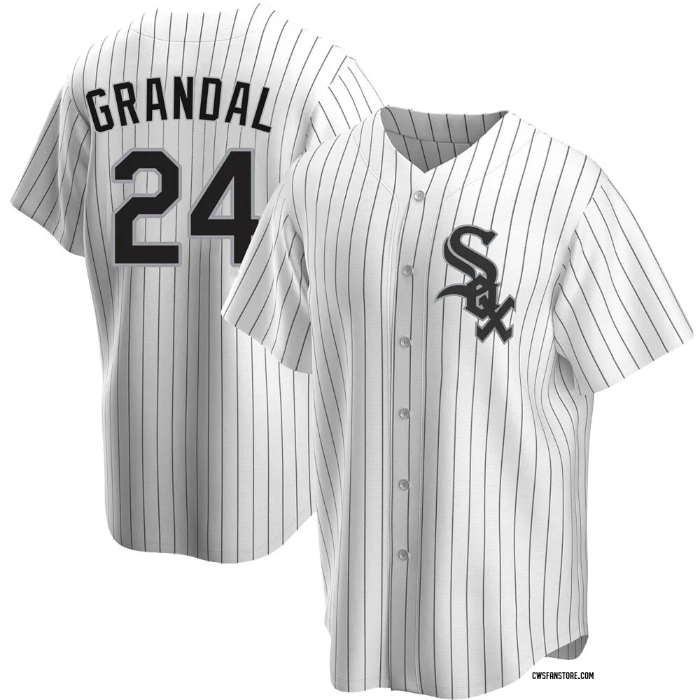 Yasmani Grandal 2022 Absolute Baseball Threads Jersey #TR-YG White Sox 52/99